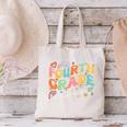 Fourth Grade Vibes 4th Grade Team Groovy Back To School Canvas Tote Bag Fourth Grade Vibes 4th Grade Team Groovy Back To School Canvas Tote Bag