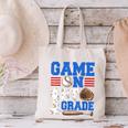 Game On First Grade Boy Baseball Back To School Canvas Tote Bag Game On First Grade Boy Baseball Back To School Canvas Tote Bag
