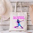 Your Girlfriend Likes My Swing Baseball Quote Boys Men Canvas Tote Bag Your Girlfriend Likes My Swing Baseball Quote Boys Men Canvas Tote Bag