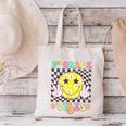 Girls 2nd Grade Vibes Smile Face Back To School Second Grade Canvas Tote Bag Girls 2nd Grade Vibes Smile Face Back To School Second Grade Canvas Tote Bag