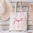 Girls Class Of 2027 Back To School Senior 2027 Coquette Bow Canvas Tote Bag Girls Class Of 2027 Back To School Senior 2027 Coquette Bow Canvas Tote Bag
