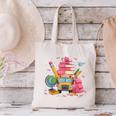 Girls Cute Pink Bows Coquette Aesthetic Back To School Canvas Tote Bag