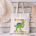 Goodbye 2nd Grade Hello 3rd GradeRex Back To School Canvas Tote Bag Goodbye 2nd Grade Hello 3rd GradeRex Back To School Canvas Tote Bag