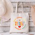 Groovy Enrollment Secretary Back To School Canvas Tote Bag