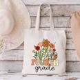Groovy Fourth Grade Wildflowers Back To School 4th Grade Canvas Tote Bag Groovy Fourth Grade Wildflowers Back To School 4th Grade Canvas Tote Bag