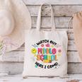 Groovy Watch Out Middle School Here I Come Back To School Canvas Tote Bag Groovy Watch Out Middle School Here I Come Back To School Canvas Tote Bag
