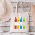 Hazel Crayon Back To School Kids Canvas Tote Bag Hazel Crayon Back To School Kids Canvas Tote Bag