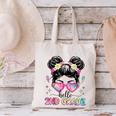 Hello 2nd Grade Messy Bun Girl Back To School First Day Canvas Tote Bag Hello 2nd Grade Messy Bun Girl Back To School First Day Canvas Tote Bag