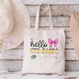 Hello 4th Grade Girls Coquette Fourth Grade Back To School Canvas Tote Bag Hello 4th Grade Girls Coquette Fourth Grade Back To School Canvas Tote Bag