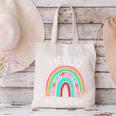 Hello Nursery Pencil Rainbow Back To School Boys Girls Premium Tri-Blend Canvas Tote Bag Hello Nursery Pencil Rainbow Back To School Boys Girls Premium Tri-Blend Canvas Tote Bag