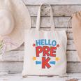 Hello Pre-K Preschool Squad Spider Back To School First Day Canvas Tote Bag Hello Pre-K Preschool Squad Spider Back To School First Day Canvas Tote Bag