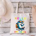 Hello Second Grade Dolphin Lover Back To School Kid Boy Girl Canvas Tote Bag Hello Second Grade Dolphin Lover Back To School Kid Boy Girl Canvas Tote Bag