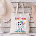 I Hit 100 Days Of School Baseball Ice Cram Drip 100th Boys Canvas Tote Bag