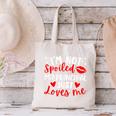 I'm Not Spoiled My Principal Just Loves Me Back To School Canvas Tote Bag