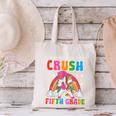 I'm Ready To Crush Fifth Grade Unicorn Back To School Girl Canvas Tote Bag
