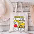 I'm Ready To Crush Pre-K Excavator Back To School Boys Canvas Tote Bag I'm Ready To Crush Pre-K Excavator Back To School Boys Canvas Tote Bag