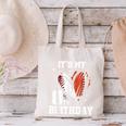 It's My 8th Birthday Baseball Football Heart 8 Year Old Canvas Tote Bag It's My 8th Birthday Baseball Football Heart 8 Year Old Canvas Tote Bag