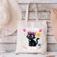 It's Fine I'm Fine Everything Is Fine Cat Back To School Canvas Tote Bag