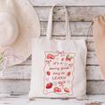 It's a Good Day To Learn Strawberry Back To School Canvas Tote Bag It's a Good Day To Learn Strawberry Back To School Canvas Tote Bag