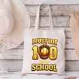 I Just Hit 100 Days Of School Baseball Boys Kids 100th Day Canvas Tote Bag