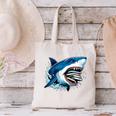 Kids Shark With School Books Back To School Shark Lovers Canvas Tote Bag Kids Shark With School Books Back To School Shark Lovers Canvas Tote Bag