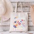 To Kindergarten And Beyond Astronaut Back To School Canvas Tote Bag