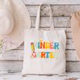 Kindergarten Dream Team Groovy Retro Children Back To School Canvas Tote Bag