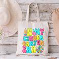 In My Kindergarten Era Groovy Back To School Canvas Tote Bag