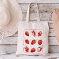 Kindergarten Is My Jam Strawberry Back To School Girls Boys Canvas Tote Bag