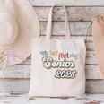 My Last First Day Senior 2025 Back To School Vintage Cool Canvas Tote Bag My Last First Day Senior 2025 Back To School Vintage Cool Canvas Tote Bag