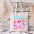 Lion Mascot Back To School Spirit Sports Men Women Groovy Canvas Tote Bag Lion Mascot Back To School Spirit Sports Men Women Groovy Canvas Tote Bag