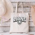 Lions Back To School Spirit Canvas Tote Bag