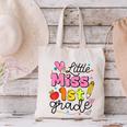 Little Miss 1st Grade Back To School Cute First Grade Girls Canvas Tote Bag Little Miss 1st Grade Back To School Cute First Grade Girls Canvas Tote Bag