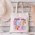 Little Miss Kindergarten Back To School Girls Coquette Bow Canvas Tote Bag Little Miss Kindergarten Back To School Girls Coquette Bow Canvas Tote Bag