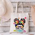 Little Miss Preschool Back To School Messy Kids Girls Canvas Tote Bag Little Miss Preschool Back To School Messy Kids Girls Canvas Tote Bag