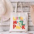 Little Mr Pre-K Dino Back To School Canvas Tote Bag Little Mr Pre-K Dino Back To School Canvas Tote Bag