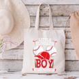 Little Slugger Boy Coming Soon Baby Announcement Baseball Canvas Tote Bag