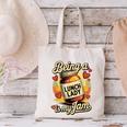 Being a Lunch Lady Is My Jam Retro Jam Jar Back To School Canvas Tote Bag