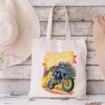 Motocross Dirt Bike Back To School Racing Into 1st Grade Canvas Tote Bag