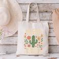 Nacho Average School Counselor Cactus Back To School Canvas Tote Bag