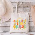 Next Stop 6th Grade Groovy Retro Sixth Grade Back To School Canvas Tote Bag Next Stop 6th Grade Groovy Retro Sixth Grade Back To School Canvas Tote Bag