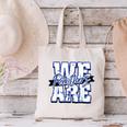 Panthers Back To School Spirit B Canvas Tote Bag