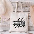 Panthers Cheer Back To School Cheerleading Team Spirit Canvas Tote Bag Panthers Cheer Back To School Cheerleading Team Spirit Canvas Tote Bag