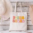 PEIMS Squad Groovy Back To School Women Appreciation Canvas Tote Bag PEIMS Squad Groovy Back To School Women Appreciation Canvas Tote Bag