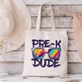 Pre-K Dude Shirt Graduation Back To School PreK Boy Girl Canvas Tote Bag