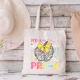 Pre-K Typography First Day Back To School Leopard Apple Canvas Tote Bag