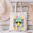 Pre-K Vibes Smile Face Back To School Pre-K Canvas Tote Bag