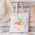 Preschool Crew Team Back To School First Day Of School Canvas Tote Bag