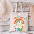 Preschool Here I Come Unicorn Back To School Preschool Girls Canvas Tote Bag Preschool Here I Come Unicorn Back To School Preschool Girls Canvas Tote Bag