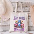 Ready To Rock 2nd Grade Back To School Axolotl 2024 School Canvas Tote Bag